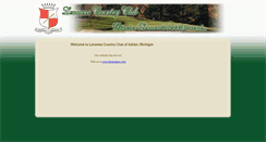 Desktop Screenshot of lenaweecountryclub.com